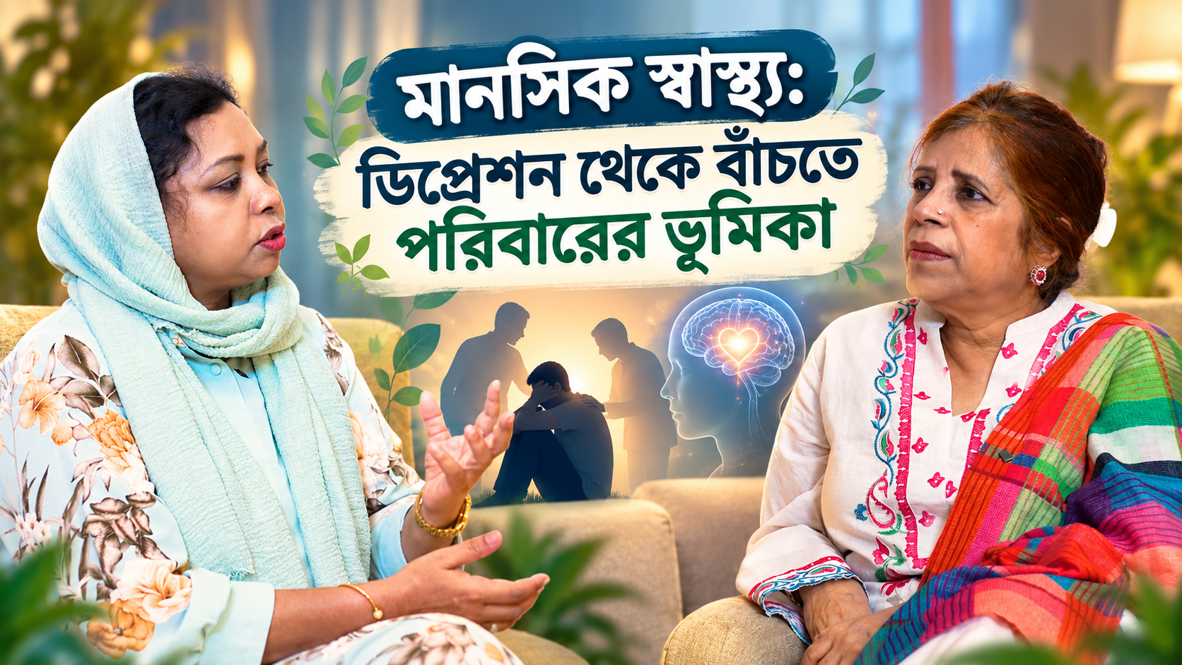  মানসিক স্বাস্থ্য: ডিপ্রেশন থেকে বাঁচতে পরিবারের ভূমিকা